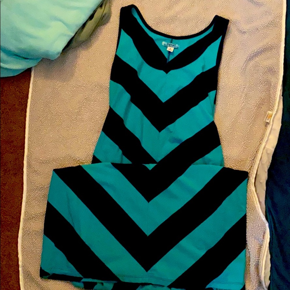 Long Striped maternity dress
